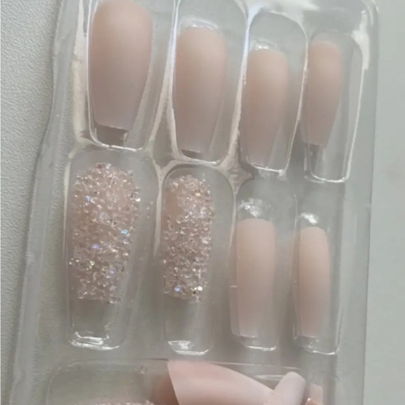 Matte Full Cover Ballet False Nails For Women - Picture 7 of 7
